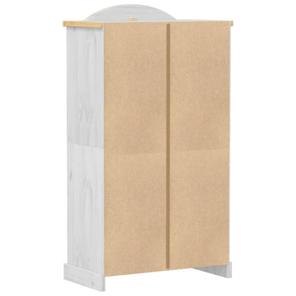 Klædeskab Corona 102x52x186 Cm Massivt Fyrretræ - Billede 6