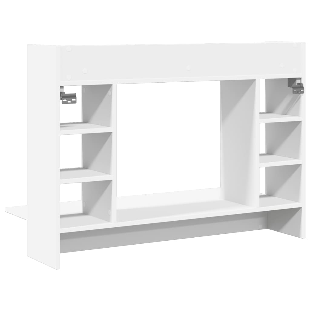 Væghængt Skrivebord 105X48X75 Cm Konstrueret Træ