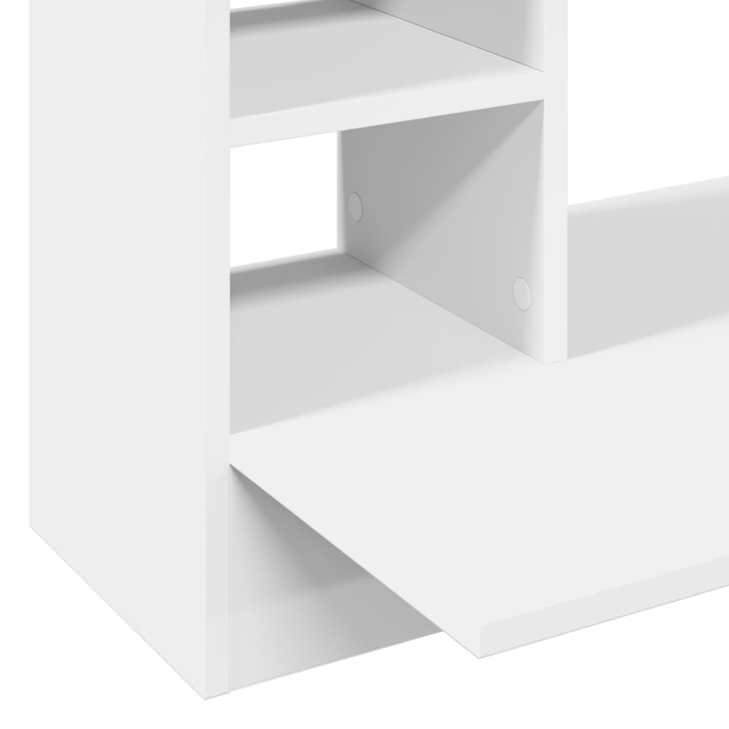 Væghængt Skrivebord 105X48X75 Cm Konstrueret Træ
