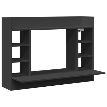 Væghængt Skrivebord 105X48X75 Cm Konstrueret Træ