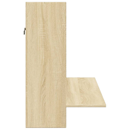 Væghængt Skrivebord 105X48X75 Cm Konstrueret Træ