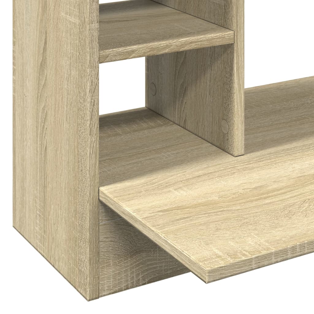 Væghængt Skrivebord 105X48X75 Cm Konstrueret Træ