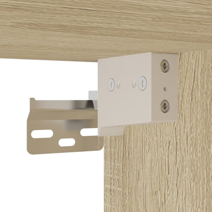 Væghængt Skrivebord 105X48X75 Cm Konstrueret Træ