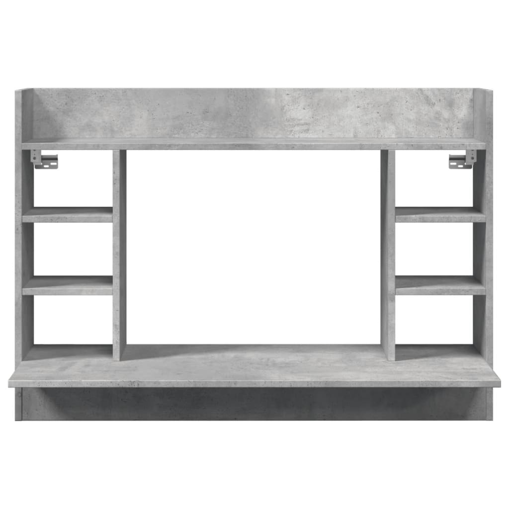 Væghængt Skrivebord 105X48X75 Cm Konstrueret Træ
