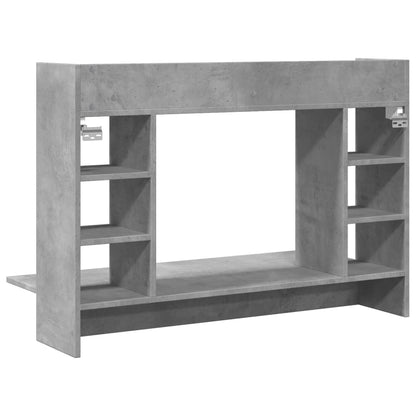 Væghængt Skrivebord 105X48X75 Cm Konstrueret Træ