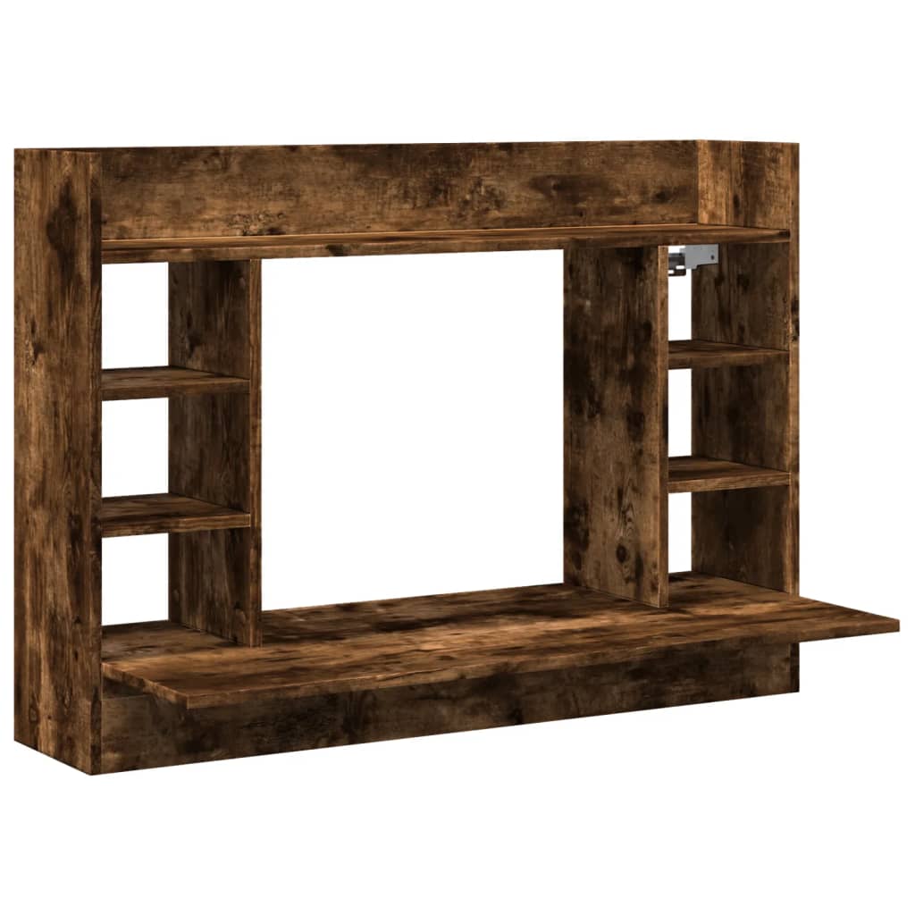Væghængt Skrivebord 105X48X75 Cm Konstrueret Træ