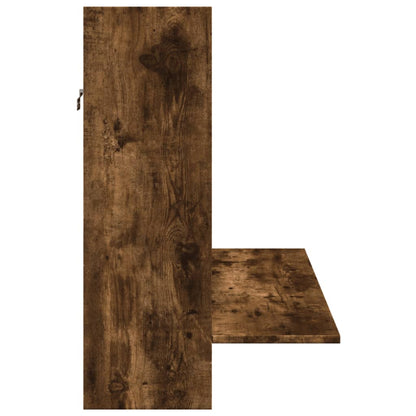 Væghængt Skrivebord 105X48X75 Cm Konstrueret Træ