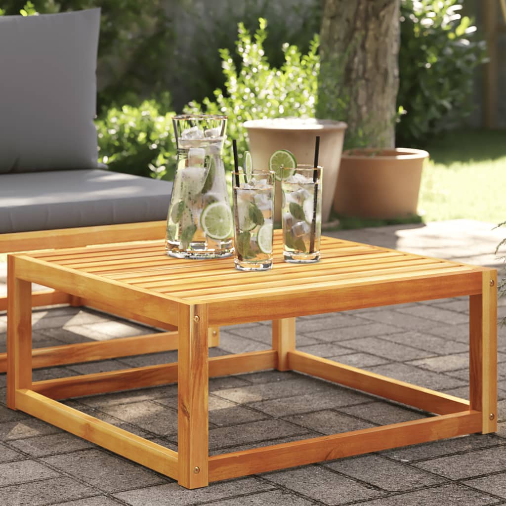 Havebord 65x65x29 Cm Massivt Akacietræ - Variant 3278938