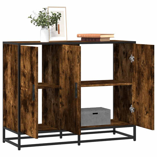 Skænk 94X35X76 Cm Konstrueret Træ Etræsfarve