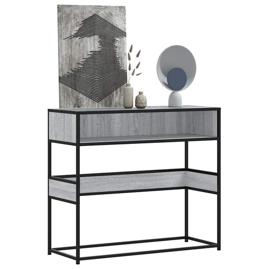 Konsolbord 90X35X80 Cm Konstrueret Træ