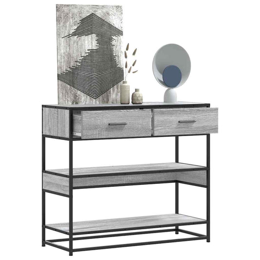 Konsolbord 90X35X80 Cm Konstrueret Træ