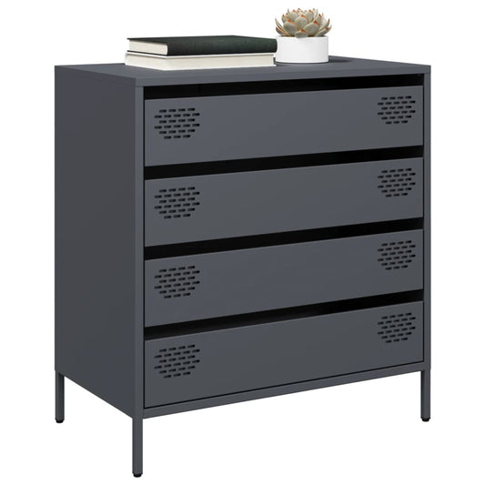 Skænk 68X39X73,5 Cm Koldvalset Stål