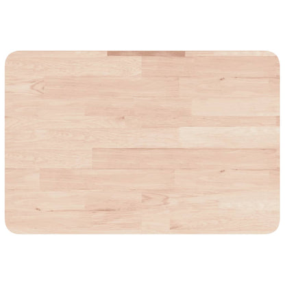 Badeværelseshylde Stål Og Massivt Egetræ Brun Og Hvid