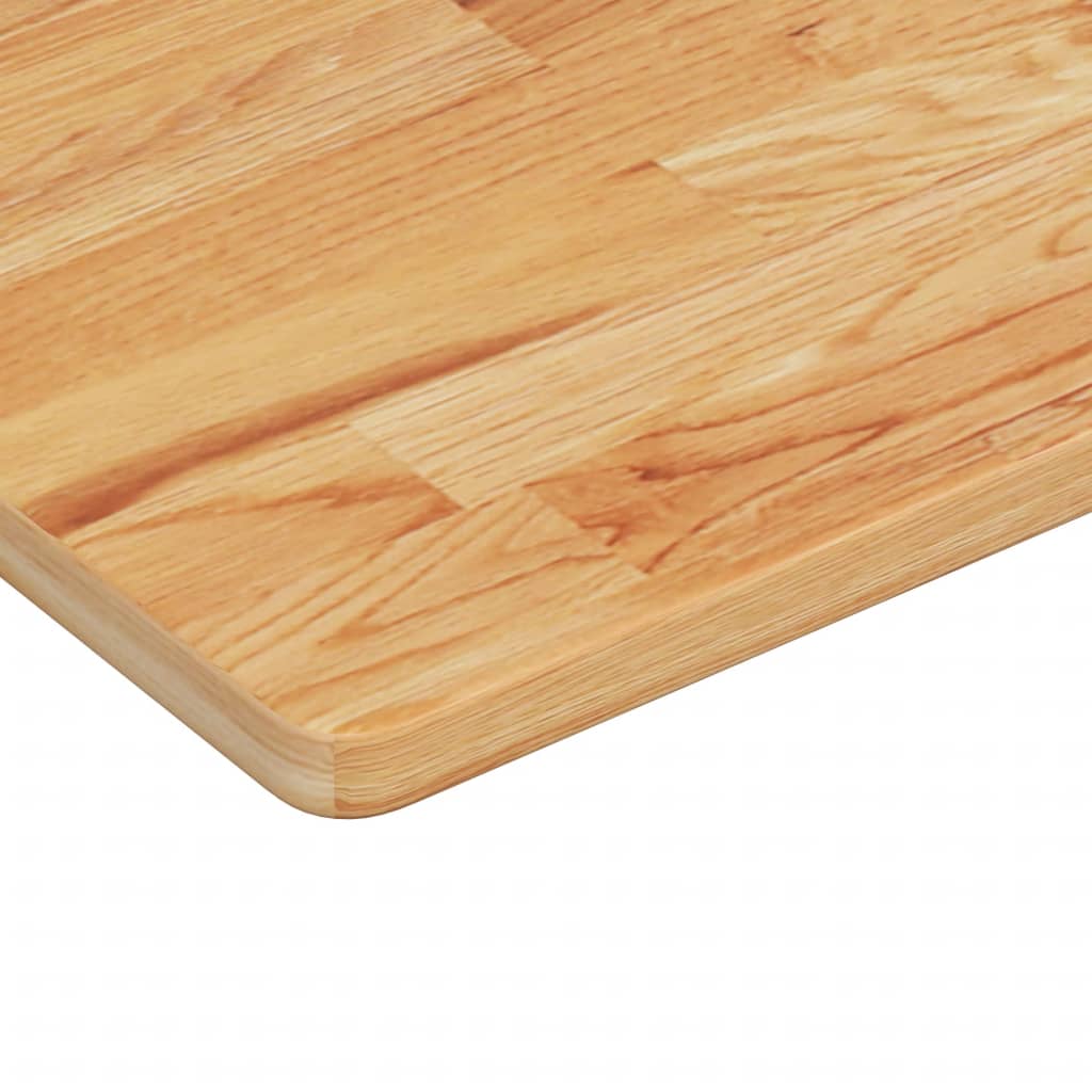 Badeværelseshylde Stål Og Massivt Egetræ Lysebrun Og Hvid