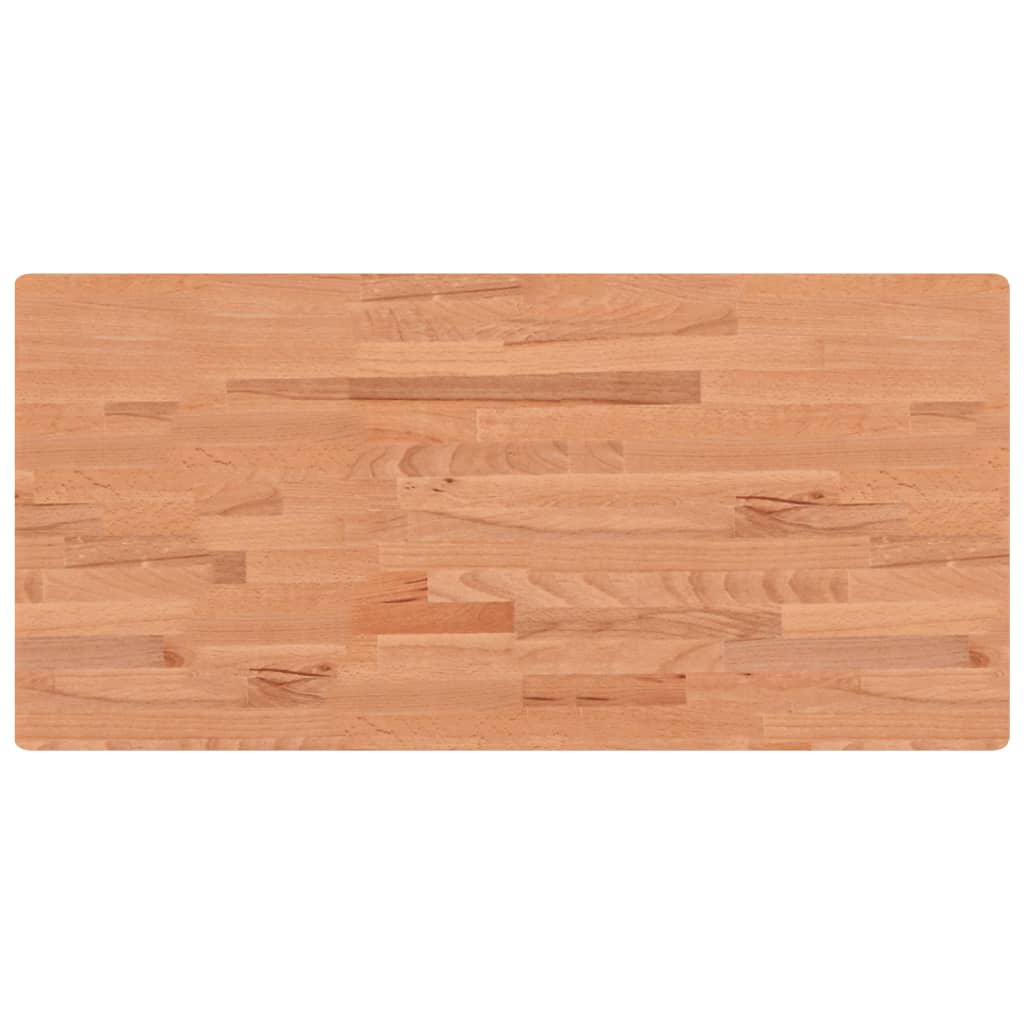 Badeværelseshylde Stål Og Massivt Bøgetræ Sort