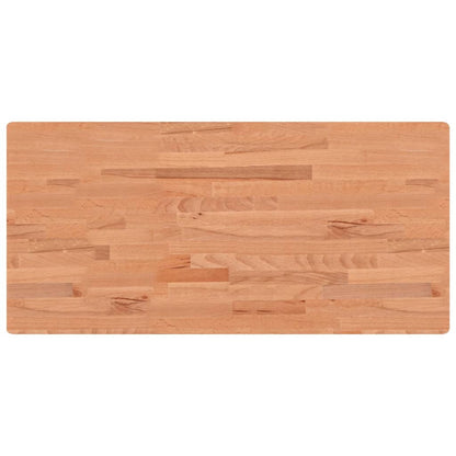 Badeværelseshylde Stål Og Massivt Bøgetræ Sort