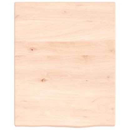 Badeværelseshylde Stål Og Massivt Egetræ Brun Og Hvid