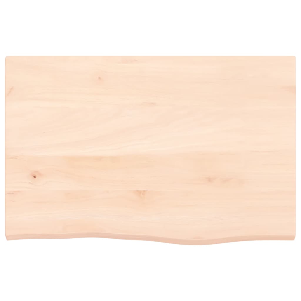 Badeværelseshylde Stål Og Massivt Egetræ Brun Og Sort