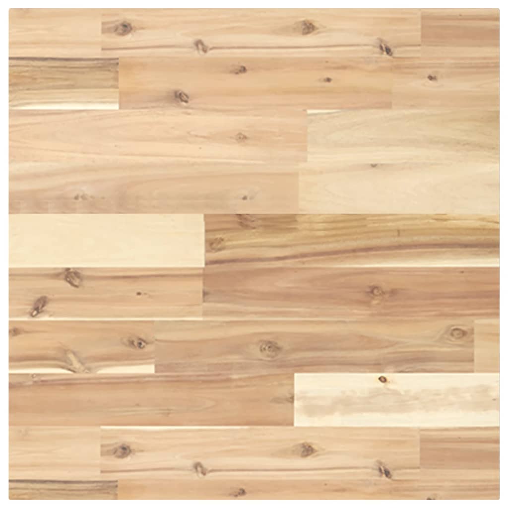 Væghængt Badeværelseshylde Stål Og Massivt Akacietræ Brun Og Sort