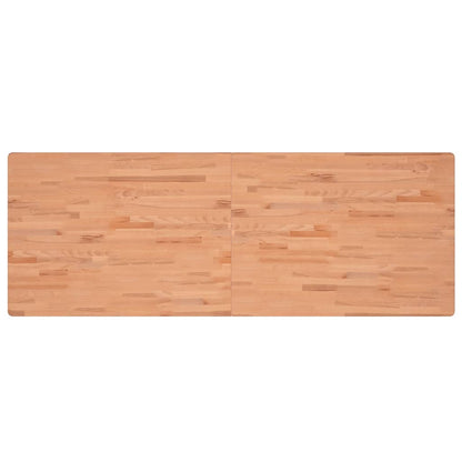 Badeværelseshylde Stål Og Massivt Bøgetræ Sort