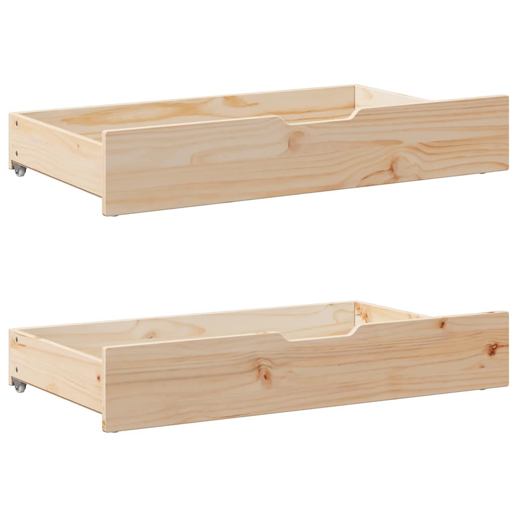 Sengeramme Uden Madras 160x200 Cm Massivt Fyrretræ - Billede 8