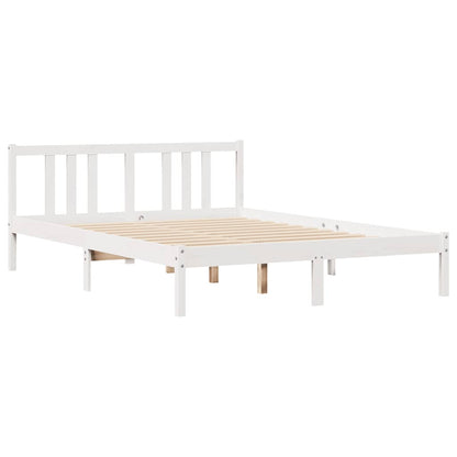 Sengeramme Uden Madras Massivt Fyrretræ