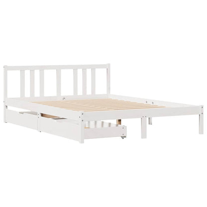 Sengeramme Uden Madras Massivt Fyrretræ