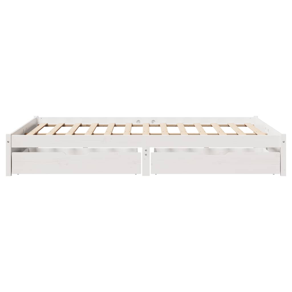 Sengeramme Uden Madras Massivt Fyrretræ