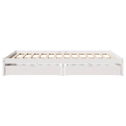 Sengeramme Uden Madras Massivt Fyrretræ