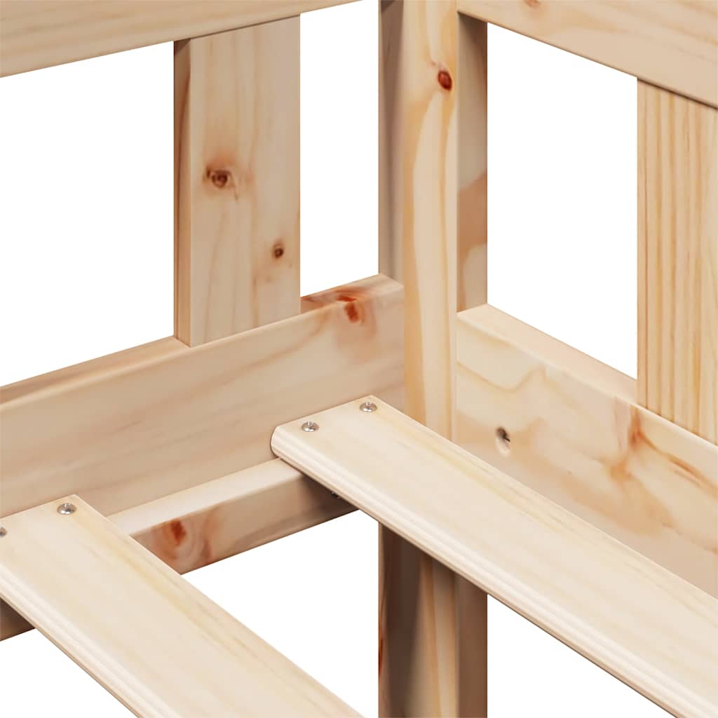 Daybed Med Skuffer 90X200 Cm Massivt Fyrretræ