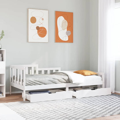 Daybed Med Skuffer Massivt Fyrretræ - Variant 3302107