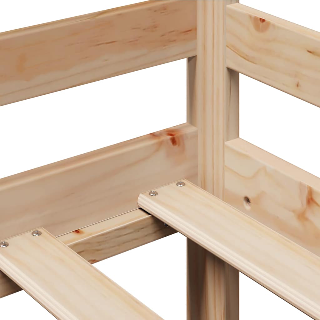 Daybed Med Skuffer Massivt Fyrretræ