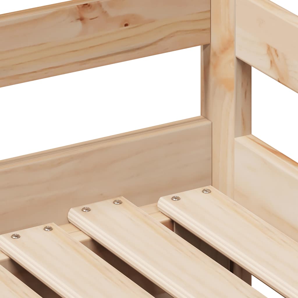 Daybed Med Skuffer Massivt Fyrretræ