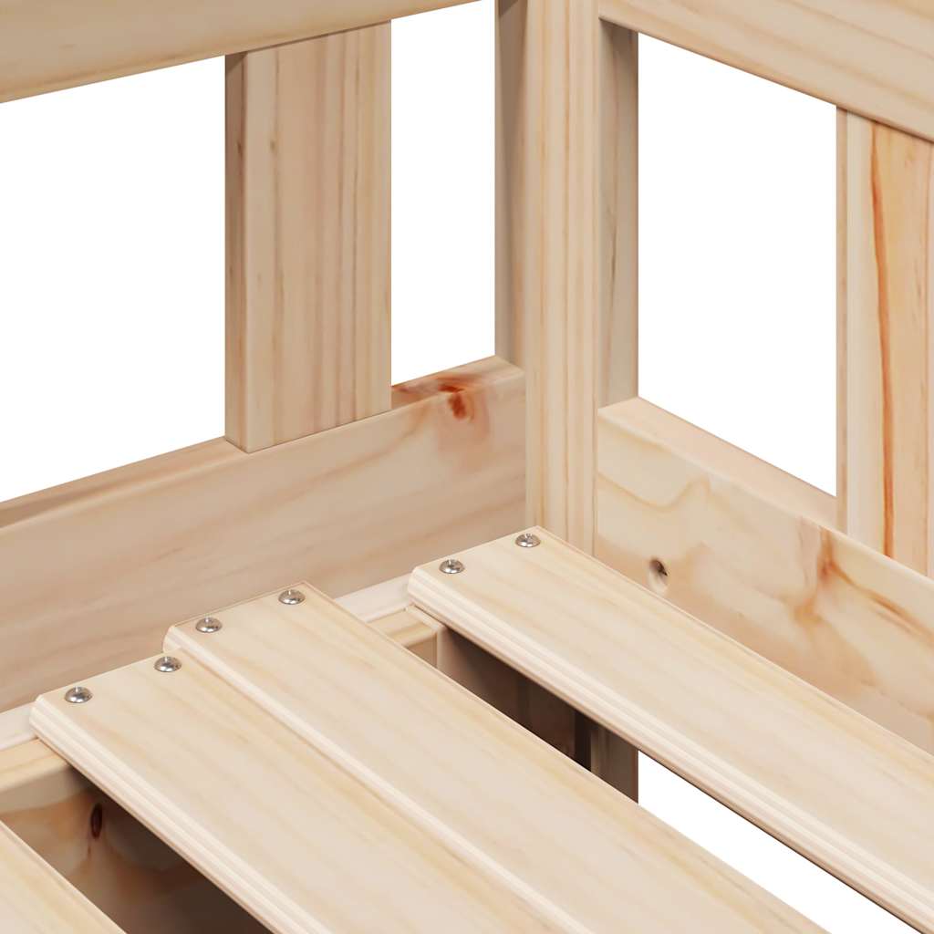 Daybed Med Udtræk Og Skuffer Uden Madras