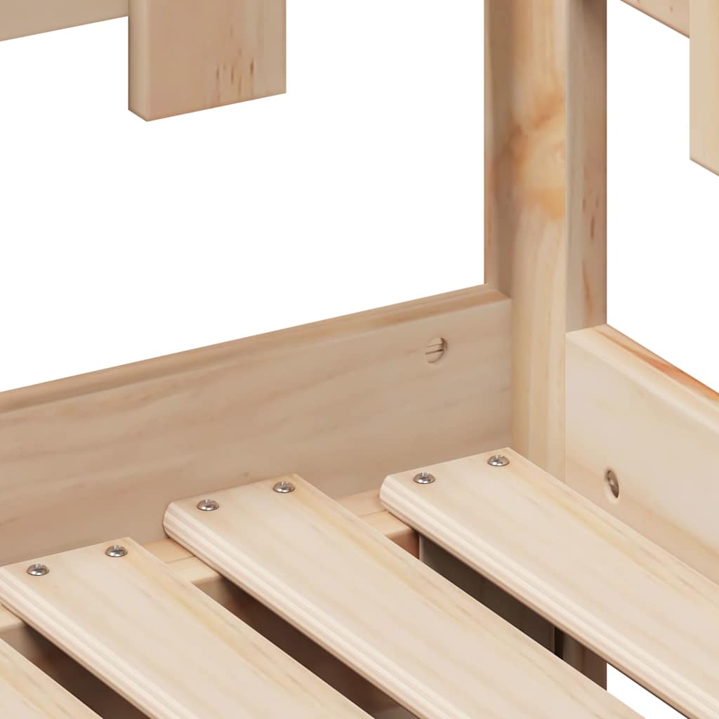 Daybed Med Udtræk Og Skuffer Uden Madras