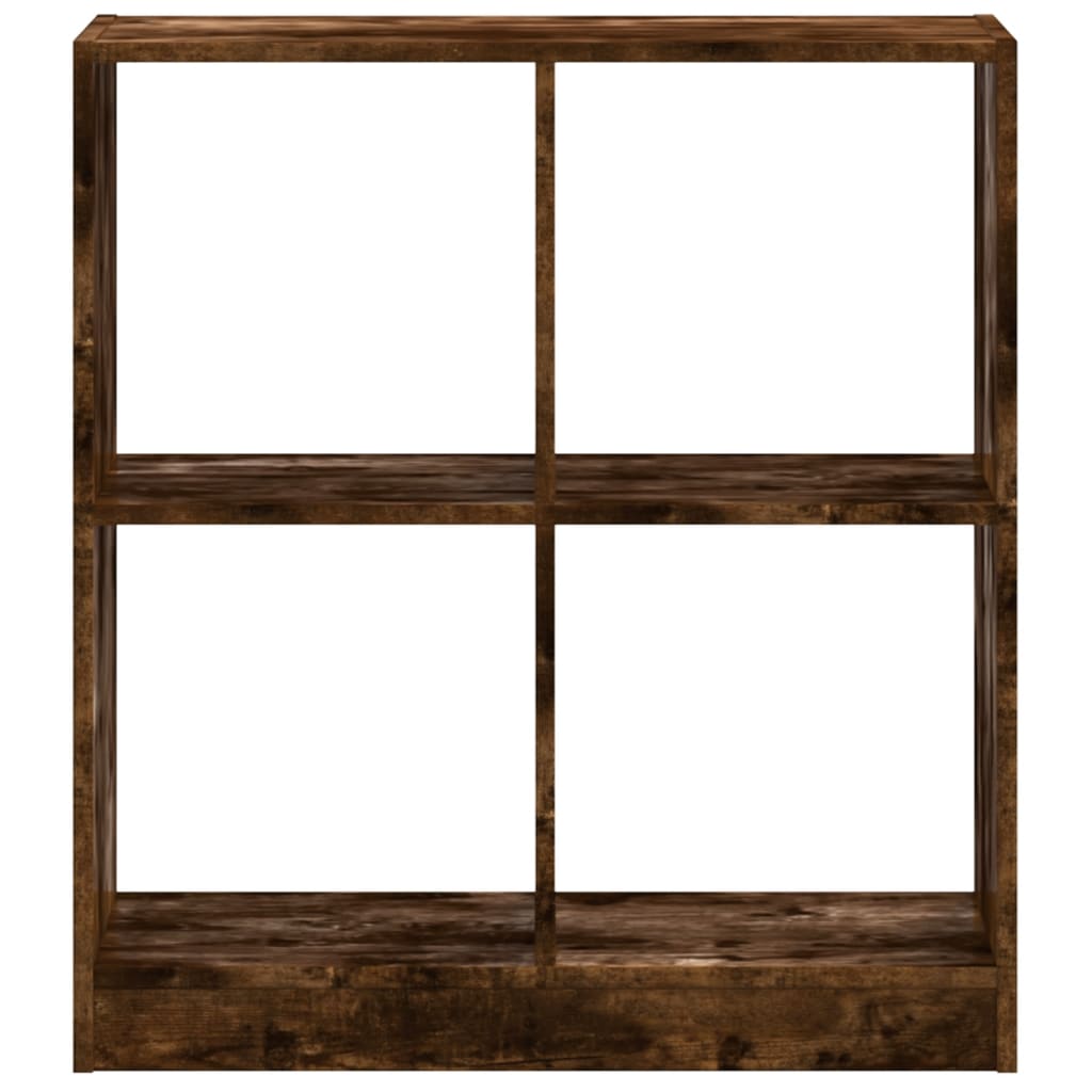 Skab 68,5x32x75 Cm Konstrueret Træ Røget Egetræ - Billede 4