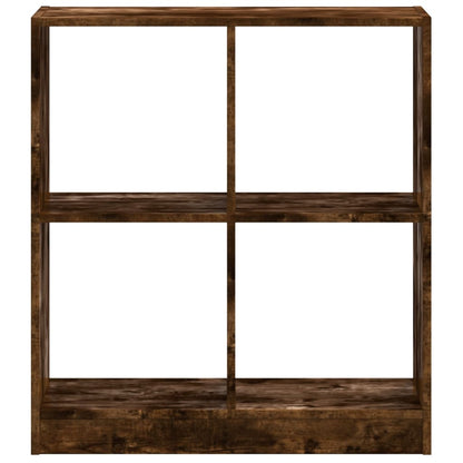Skab 68,5x32x75 Cm Konstrueret Træ Røget Egetræ - Billede 4