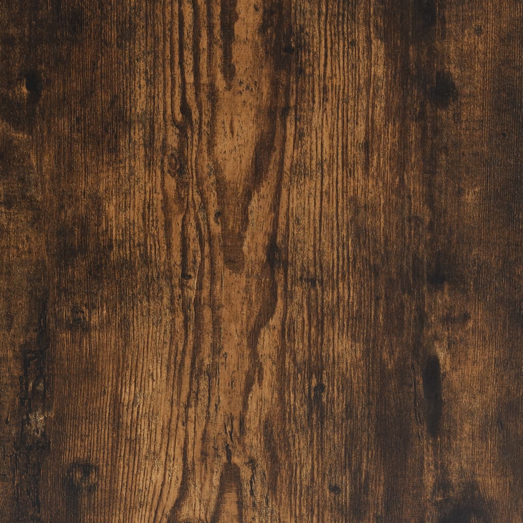 Skab 68,5x32x75 Cm Konstrueret Træ Røget Egetræ - Billede 8