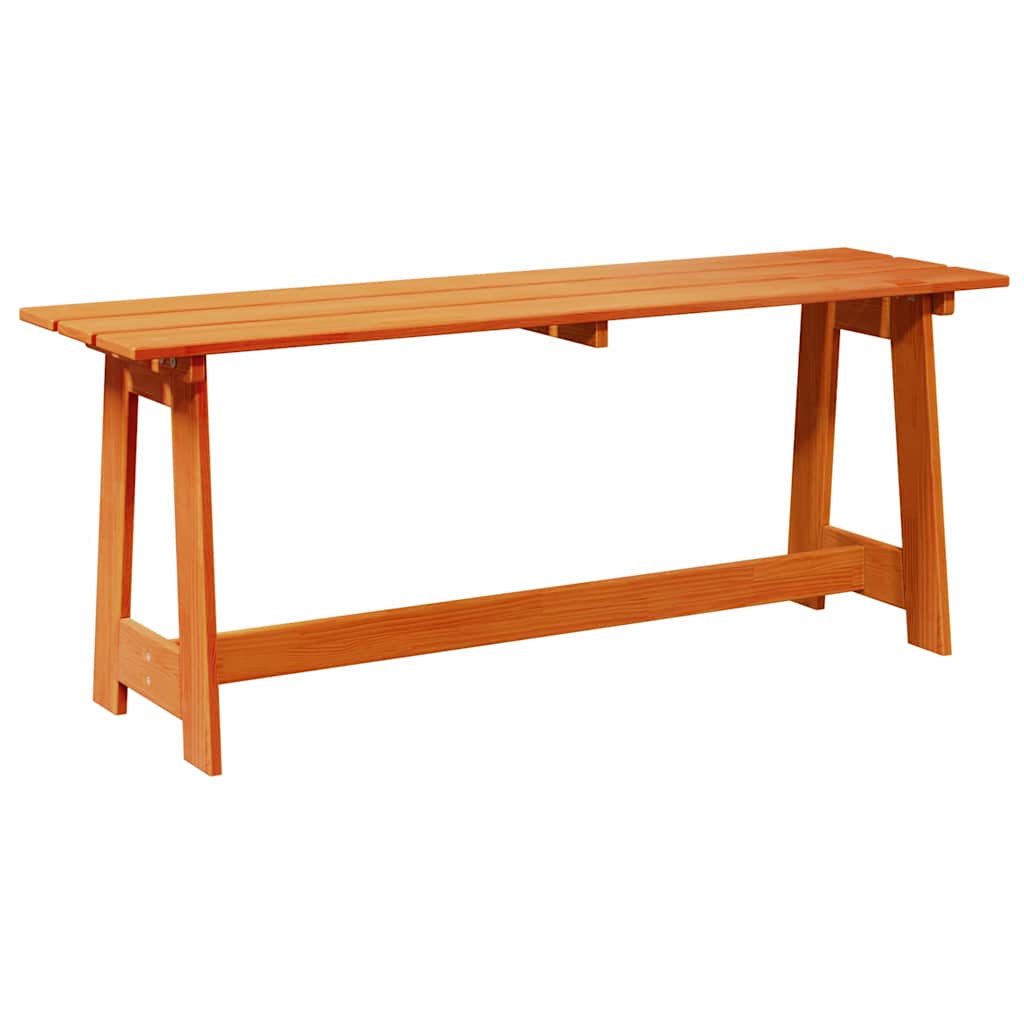Udendørs Bænk 119 X 37 X 47 Cm Massiv Fyrretræ - Billede 6