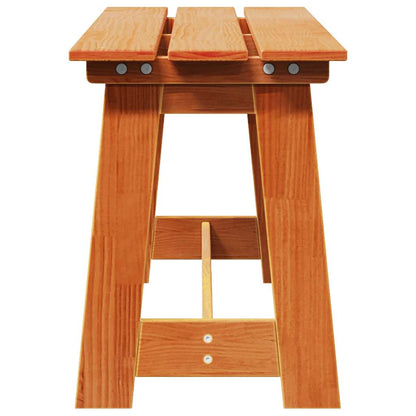 Udendørs Bænk 119 X 37 X 47 Cm Massiv Fyrretræ - Billede 5