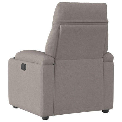 Massagestol Stof Gråbrun