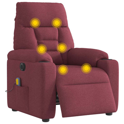 Massagestol Stof Vinrød