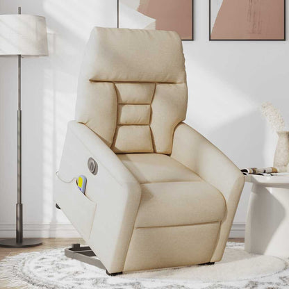 Løftestol Stof Farvet Creme variant