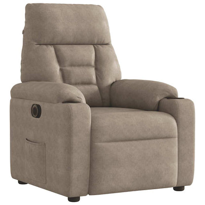Massagestol Mikrofiberstof Gråbrun