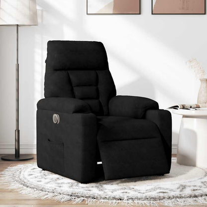 Lænestol Mikrofiberstof Sort