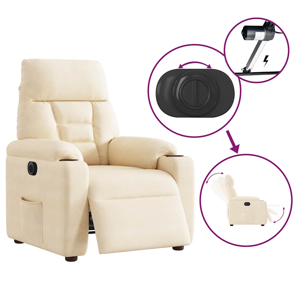 Lænestol Mikrofiberstof Beige