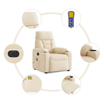 Lænestol Mikrofiberstof Beige