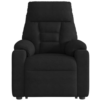 Løftestol Mikrofiberstof Sort