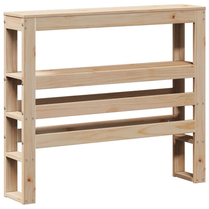 Sengeramme Med Sengegavl 100x200 Cm Massivt Fyrretræ - Billede 6