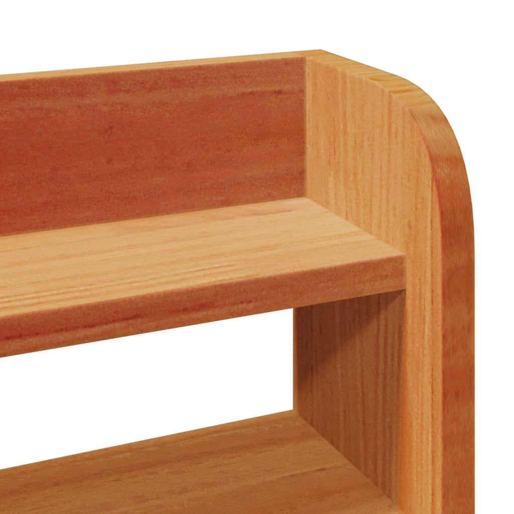 Sengeramme Med Sengegavl Massivt Fyrretræ